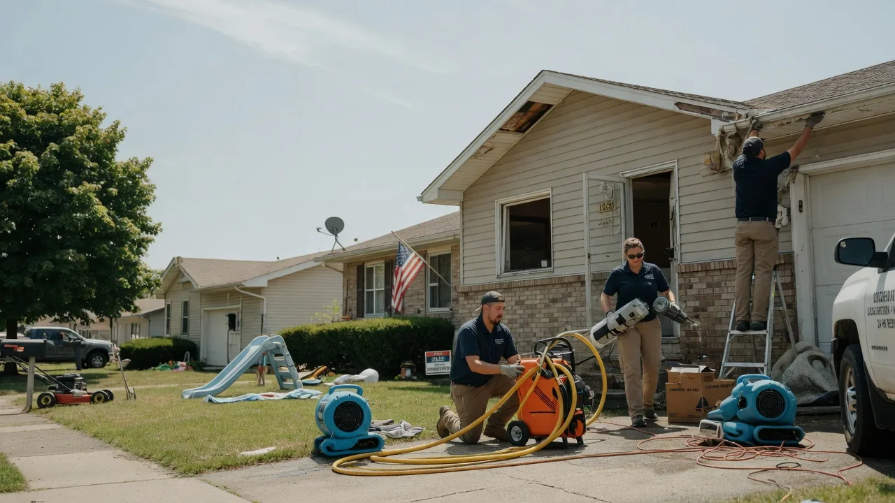 Water Damage Restoration in Cambridge, IL near me